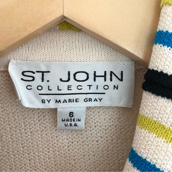 St. John Collection By Marie Gray Collared Jacket - Picture 2 of 7